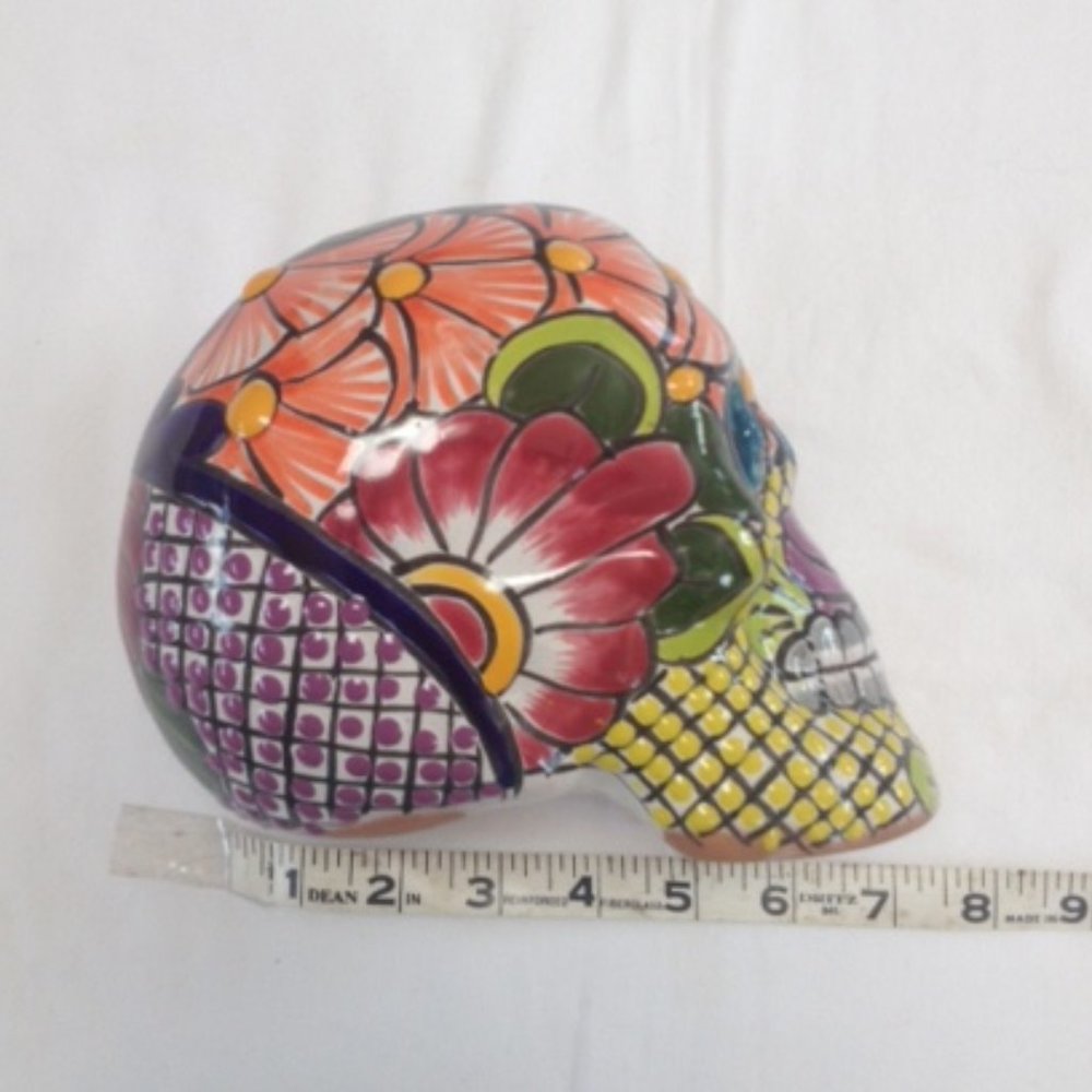 Floral Day of The Dead Skull (video)